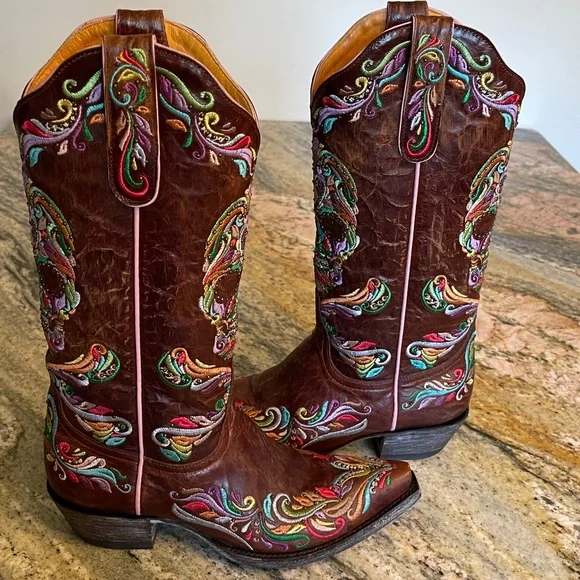 Old Gringo Dulce Calavera Multi Color
Sugar Skull Boots Size 8 Worn 1X - Picture 6 of 9